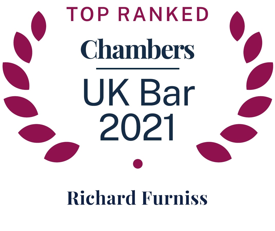 Ranked in UK Bar Chambers 2021